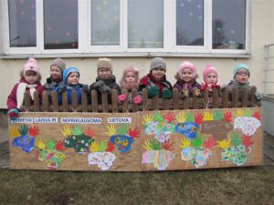 Kovo 1-osios šventė Utenos vaikų lopšelyje-darželyje „Gandrelis"